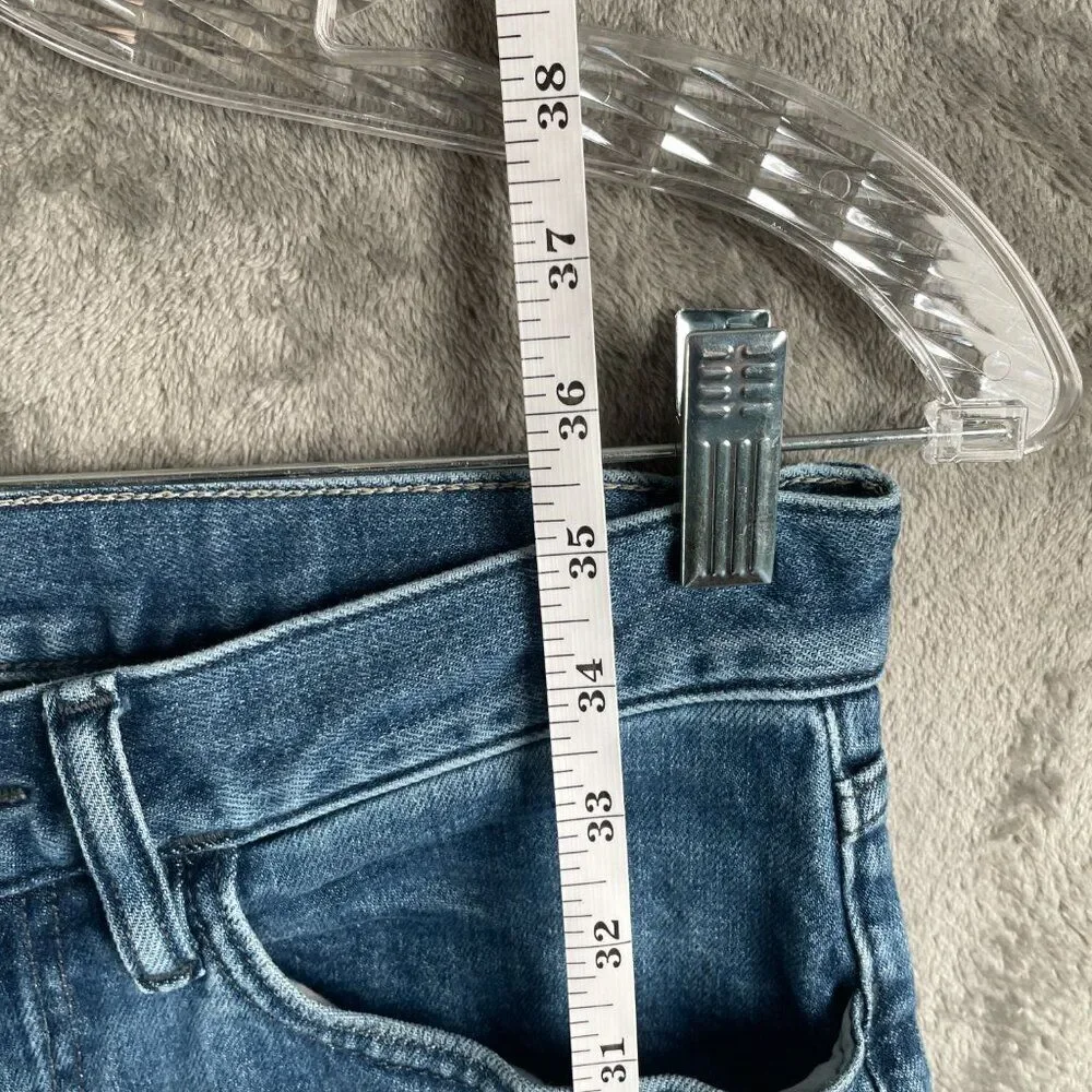 Banana Republic Straight Fit Jeans Men’s 28x28 Blue Stretch Denim Distressed